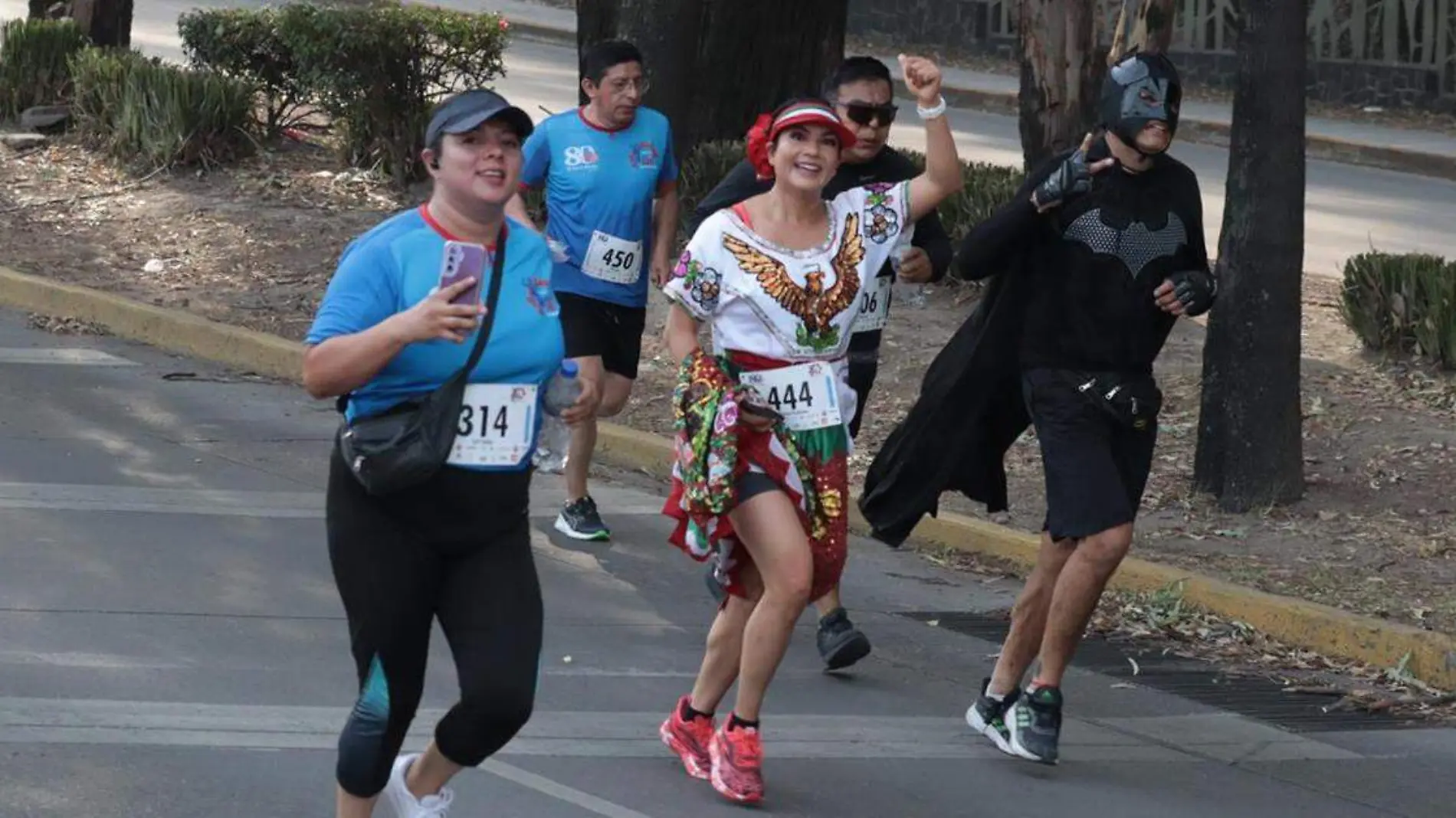 La China Poblana hizo kilómetros para visibilizar la causa de los chicos con Síndrome de West